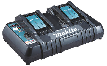 Makita Twin Port Battery Charger LXT DC18RD