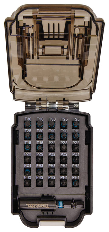 Makita E-03084 Impact Black 31 Piece Set in Battery Shaped Case