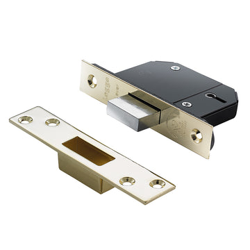 Legge N5761 BS 5 Lever Mortice Deadlock 76mm SS