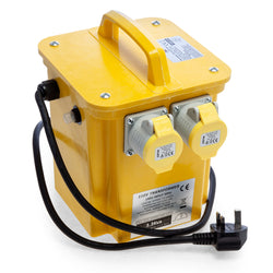 10961 Transformer 3.3KVA 16amp 2 Sockets 240V Input - 110V