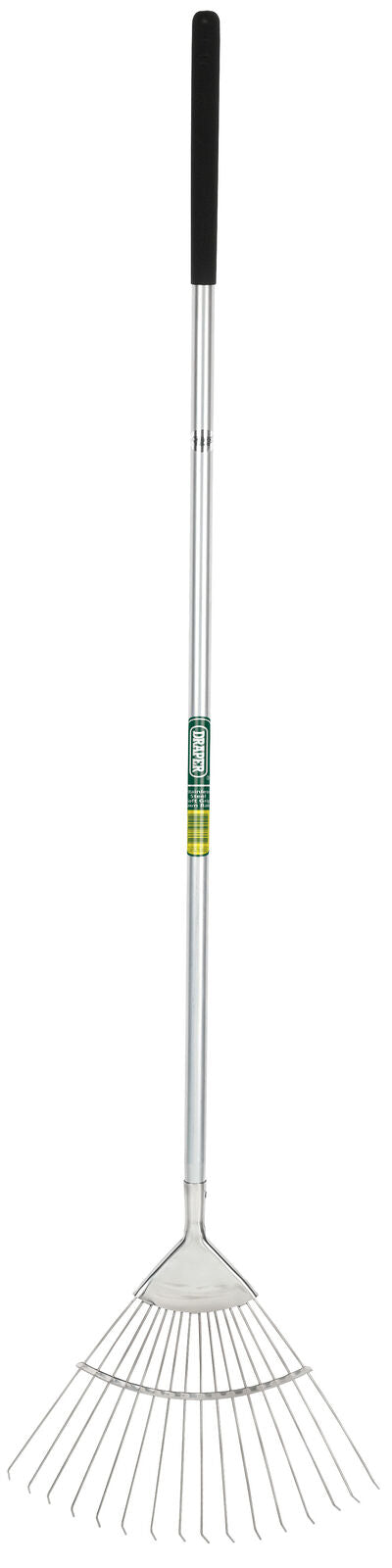 Draper 83764 Stainless Steel Soft Grip Lawn Rake