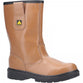 Amblers FS124 Safety Rigger Work Boots Tan