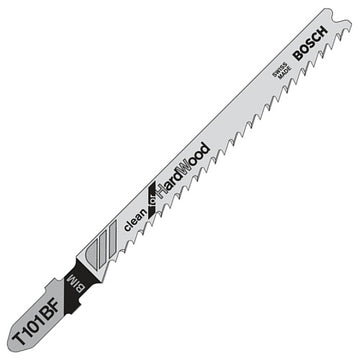 T101BF Clean Cut Blade HARDWOOD - Pkt 5