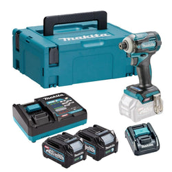 Makita TD001GD209 40Vmax 2x2.5Ah XGT BL impact driver kit**get another 2x2.5ah batteries FOC**