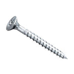 TWINQWIK Woodscrews - BZP Countersunk Head Recessed Hardened Steel Twinthread